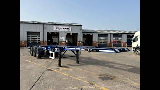 بيع العربات نصف المقطورة شاحنة نقل الحاويات Dennison LOCK AND GO SLIDING SKELETAL TRAILER – C354476 - صورة 4 | Autoline SA العربات نصف المقطورة شاحنة نقل الحاويات Dennison LOCK AND GO SLIDING SKELETAL TRAILER – C354476 | صورة 4 - Autoline