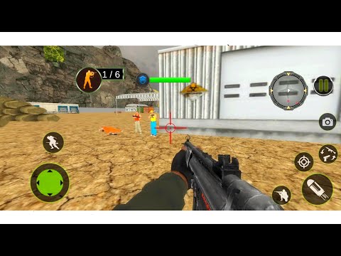 US Army Prisoner Transport:Offroad Driving Games Update - Attacking Intruders | Android Gameplay