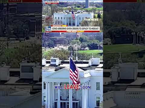 BREAKING: 82nd Airborne given orders to deploy to Mideast #shorts