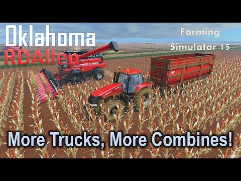 More Trucks, More Combines | E39 Oklahoma | Farming Simulator 15
