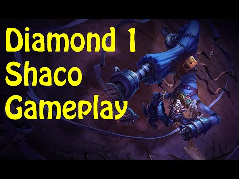 Rank 1 Shaco EUW Jungle Gameplay (Diamond 1/Master, Season 6)