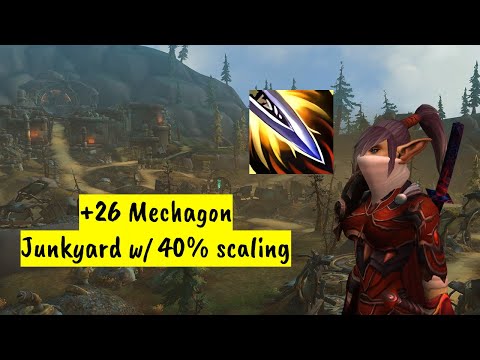 Venthyr Outlaw Rogue | +26 Fortified Junkyard | Dragonflight