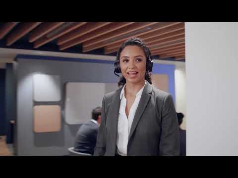 Ausinės JABRA Evolve 75+ UC Stereo, Bluetooth 4.2, 18 valandų veikimo laikas, juodos / JABRA-404 / 7599-838-199 video
