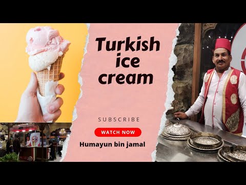 Turkish ice cream in Karachi