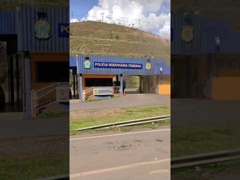 Unidade da Polícia Rodoviária Federal, Sete Lagos em Minas Gerais. BR-040, Km 471. Segurança e apoio