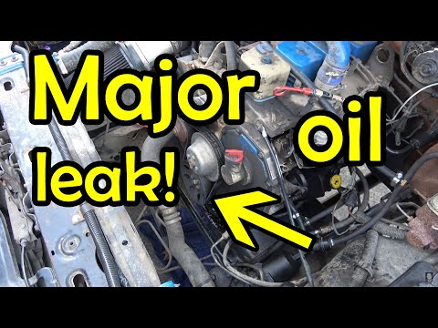 Cummins 6BT/4BT Front cover gasket Leak and Repair
