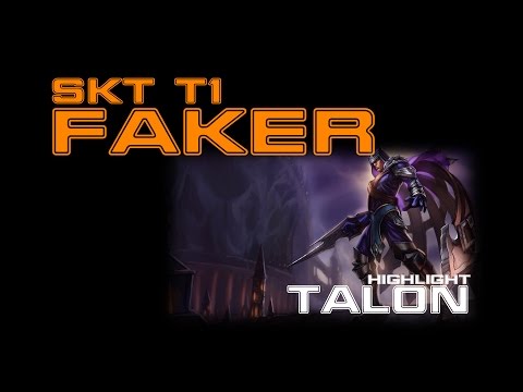 SKT T1 Faker Mid Talon vs Syndra Highlight [Korea SoloQ]