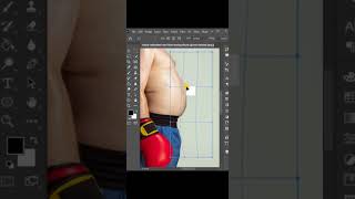 How to Reduce Belly Fat in Photoshop #shorts