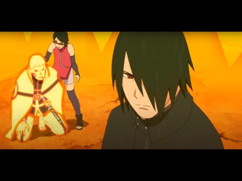 Naruto and Sasuke Fight Shin Uchiha To Save Sarada - Sakura Gets Captured - Kurama Scolds Naruto