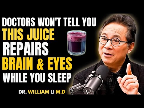 Seniors Top 4 Juices to Restore Vision and Memory While You Sleep Dr  William Li