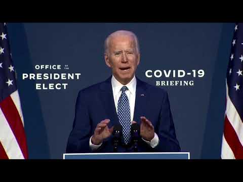 拜登組建專案組，敦促美國人戴口罩 (Biden forms task force, urges Americans to wear masks)