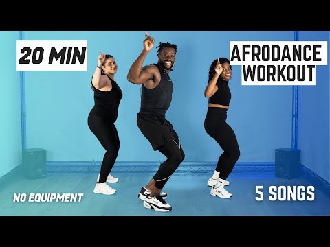 20 Min. Afroletics Afro Dance Fitness Workout | Verbrenne Kalorien und steigere deine Energie mit...