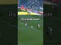 Classy Assist by the Referee! ?