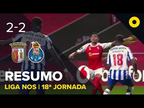 Resumo: SC Braga 2-2 FC Porto - Liga NOS | SPORT TV