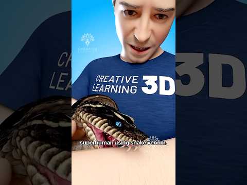 Can Snake Venom Make You Superhuman? 🐍 #short  - Creativelearning3d