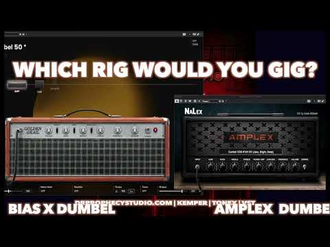 WHICH RIG WOULD YOU GIG? BIAS X OR AMPLEX? #biasx #nalex #drprophecy #kifrif #guitarist