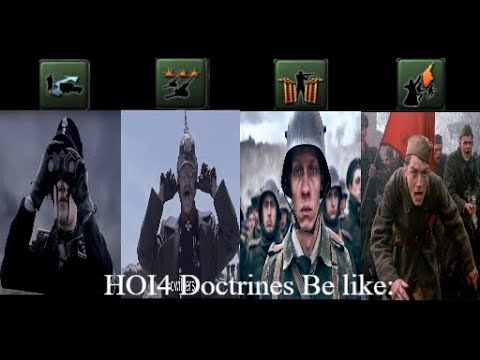 HOI4 Doctrines Be Like: