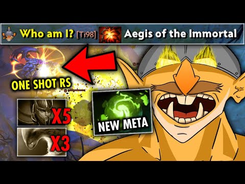 HE ONE SHOT ROSHAN!! WTF NEW META REFRESHER TECHIES NONSTOP DELETE HARD CARRY | TECHIES OFFICIAL