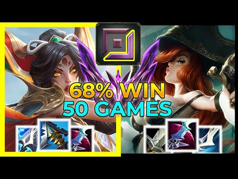 【 68 % Win Xayah 】vs MissFortune - BOTTOM - MASTER - League of Legends Elite Gameplay