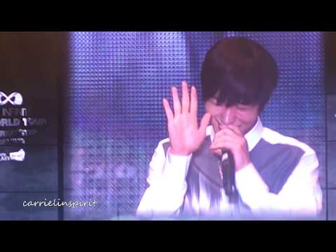 [Fancam] 130818 Infinite One Great Step In Hong Kong - Myung Soo aegyu