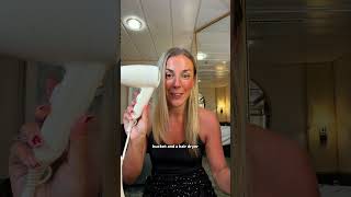 Cruise cabin ironing hack👀🛳️ #cruiseship #cruisetips #royalcaribbean