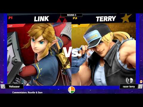 Volt (Greninja/Link) vs razor terry (Terry) - Smash Ultimate @ LXG 22