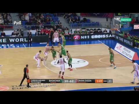 Stefan Jović vs Baskonia [18 points, 12 assists, 4 steals, 29PIR, EuroLeague 2016-17, Round 19]