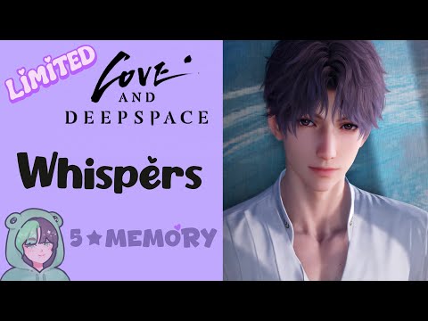 Rafayel: Whispers | 5 Star Memory Kindled | Limited | Love and Deepspace | Lingering Gaze