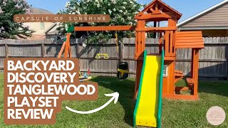 Backyard Discovery Tanglewood All Cedar Wood Playset Review