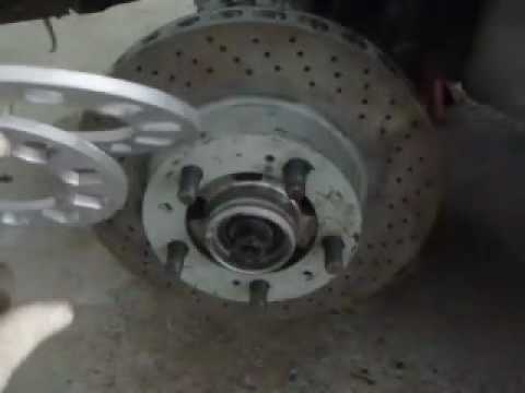 Brembo brake upgrade part 4 Fitting front hub and rotor