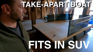 Take-Apart Boat Fits In SUV