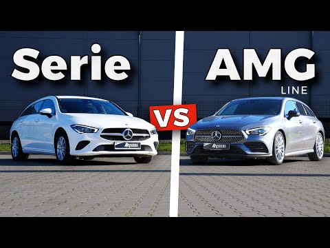 ULTIMATE comparison: Mercedes-Benz CLA series vs. AMG Line