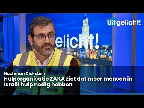 Uitgelicht! 19 februari 2024 - Nachman Dickstein over hulporganisatie ZAKA in Israël