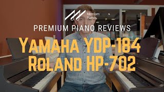 Video thumbnail for 🎹Yamaha vs Roland | Yamaha YDP-184 vs Roland HP-702 | Which Piano is Right for You?🎹 by Merriam Music