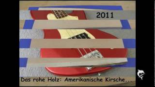 Bau einer Bassgitarre - vom rohen Holz zum Instrument