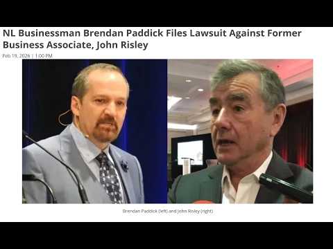 John Risley Being sued for millions VOCM OPEN LINE Feb 19 2026