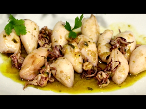 Chipirones en salsa verde | Receta facil y deliciosa | Video nº 64