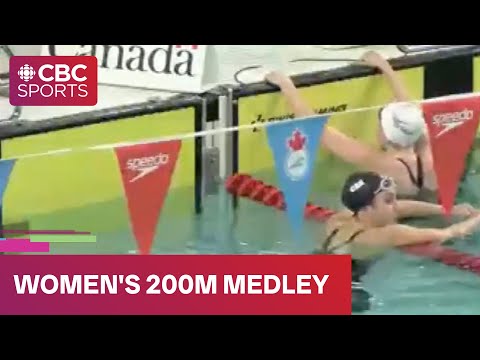 Women's 200m medley final | Speedo Canadian Open | #CBCSports