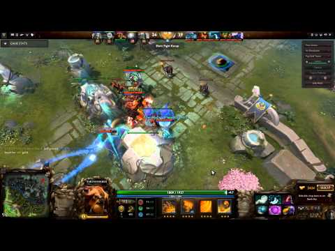 Dota 2 - Earthshaker Base defense