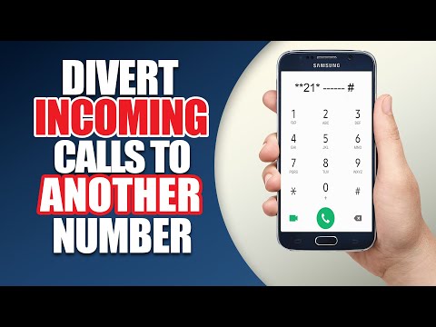 Divert incoming calls to another mobile number