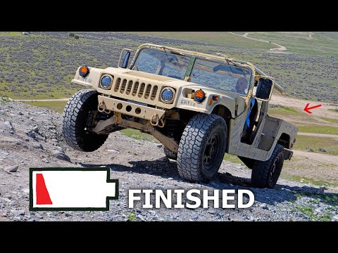 Off Roading my DIY Electric Hummer - What could go wrong?
