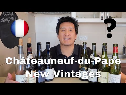 Châteauneuf-du-Pape New Vintages of Red Wines
