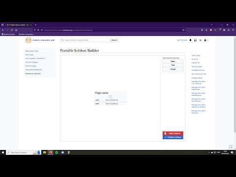 Making a basic infobox on Miraheze