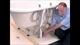 How to Assemble, Install &amp; Plumb A Bathstore Trend Freestanding Bath - User Guide