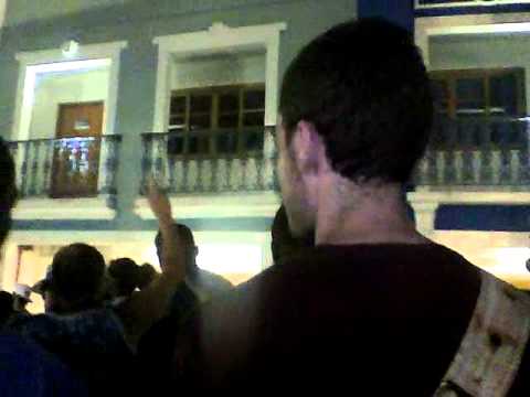 Playing with GRES Portela at their technical rehearsal in their quadra!