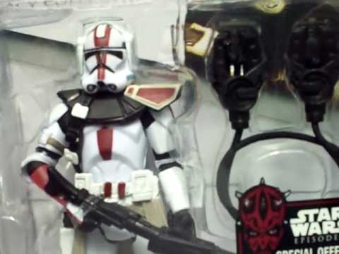 Star Wars Clone Wars Clone Commander Deviss Action Figure Toy Review Endless Collectibles