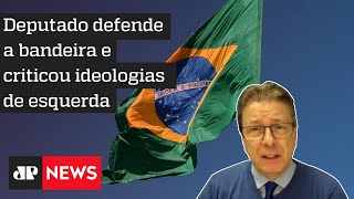 Bibo Nunes: “A bandeira do Brasil jamais será vermelha”