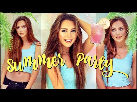 Summer Party Makeup & Hair Tutorial | Wearable Mermaid?