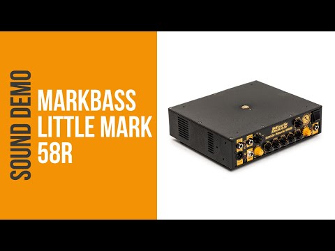 Демонстрация звучания Markbass Little Mark 58R (основа CMD 102P V)
