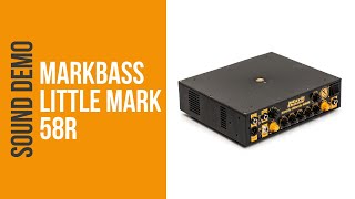 Video thumbnail for Markbass Little Mark 58R - Sound Demo (no talking) by Bass Bonedo